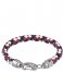 Tommy Hilfiger Bracelet Woven Leather Bracelet Multi Red white blue (TJ2790046)